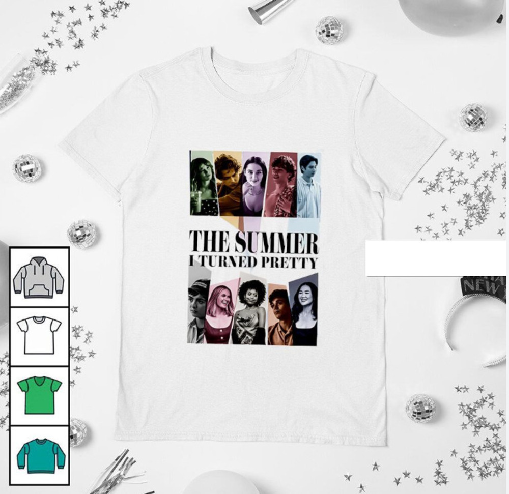The Summer I Turned Pretty Season 2 Movie Characters Shirt